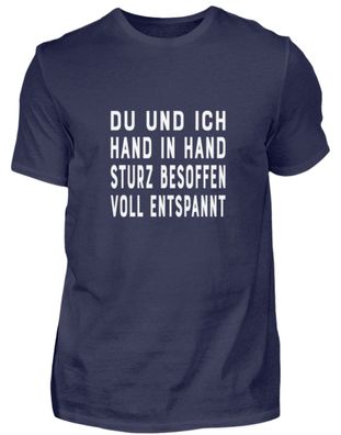 Du und ich Hand in Hand - Herren Premiumshirt