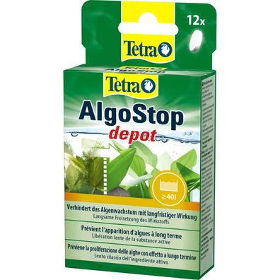 Tetra AlgoStop Depot 12 Tabl. zur Algenbekämpfung