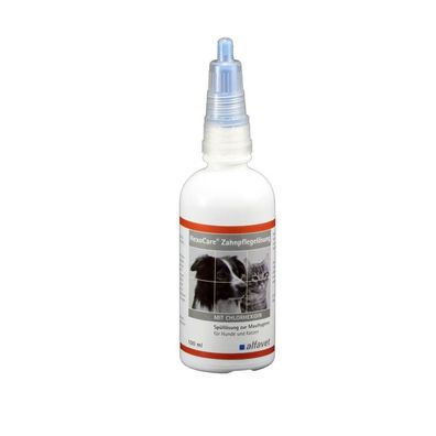 Alfavet HexoCare® Zahnpflegelösung 100ml für Hunde und Katzen