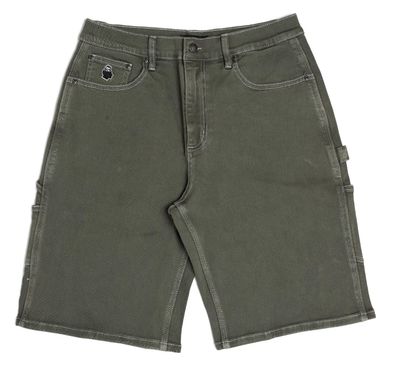 NNSNS Short Yeti Superstretch Canvas forest green