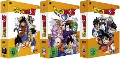 Dragonball Z - Box 1-3 - Episoden 1-107 - DVD - NEU