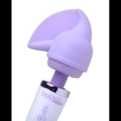 XR Brands - Flutter Tip Silicone Wand Attachment - Purple