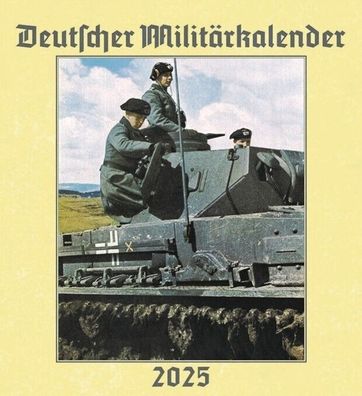 Deutscher Militärkalender 2025 - Wandkalender 21 cm x 24 cm