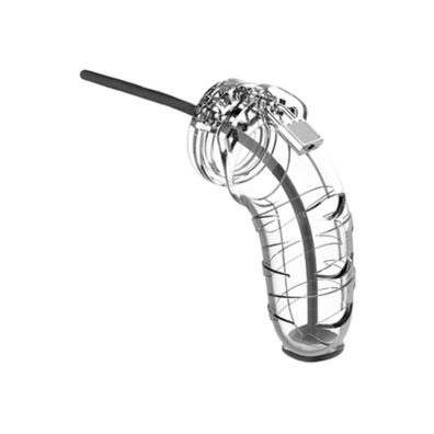 ManCage by Shots - Model 17 Chastity Cock Cage with Urethral Sounding - 5.5 / 14 cm