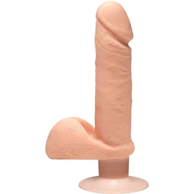 Doc Johnson - Perfect D - Realistic Ultraskyn Dildo with Balls - 7 / 18 cm