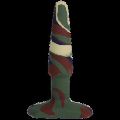 Doc Johnson - Groovy - Silicone Anal Plug - 4 / 10 cm - Camouflage