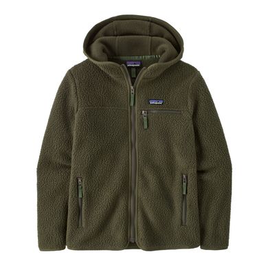 Patagonia Women Hoodie Retro Pile pine needle green