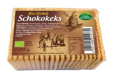 Liebhart´s Gesundkost Bio-Dinkel-Schoko-Keks 200g