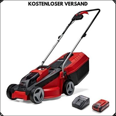 Einhell City Akku-Rasenmäher GE-CM 18/30 Li Kit Power X-Change Akku Ladegerät