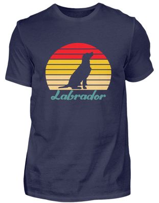 Labrador Retro Vintage - Herren Premiumshirt