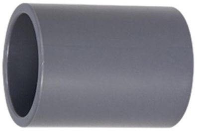 PVC Muffe für 63mm Rohrverbindungen beidseitge Klebemuffe PN10