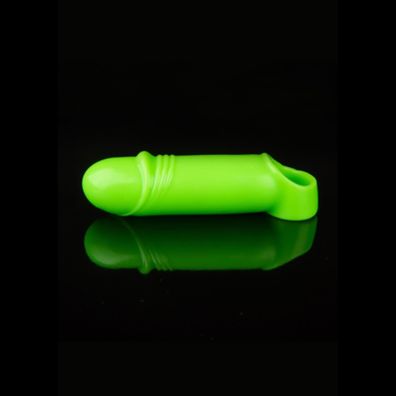 Ouch! by Shots - Smooth Thick Stretchy Penis Sheath - Glow in the Dark