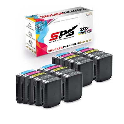 20x Tinten HP 940XL Multipack kompatibel für HP Officejet Pro 8500 W Drucker