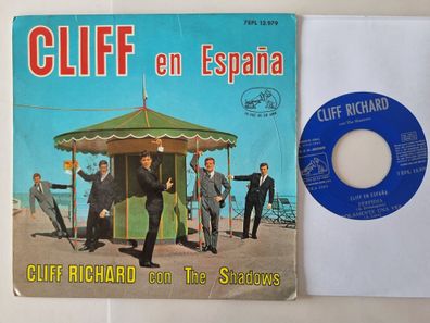 Cliff Richard - Cliff en España/ Perfidia 7'' Vinyl EP Spain SUNG IN Spanish