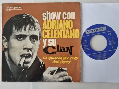 Adriano Celentano - Show con/ Eh! Gia… 7'' Vinyl EP Spain