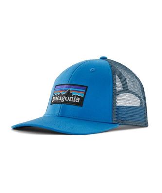 Patagonia Snapback Trucker Cap P-6 Logo Lopro vessel blue