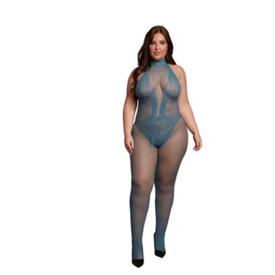 Le Désir by Shots - Fishnet and Lace Bodystocking - Queen Size