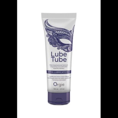 Orgie - 150 ml - Lube Tube Xtra Lubrication - Waterbased Lubricant - 5 fl oz / 150 ml