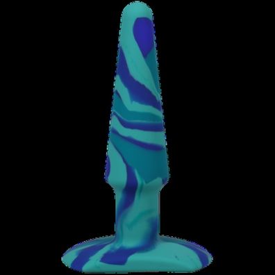 Doc Johnson - Groovy - Silicone Anal Plug - 5 / 12 cm - Ocean