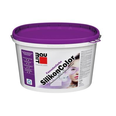 BAUMIT SilikonColor weiß 14l Fassadenfarbe, silikonverstärkt