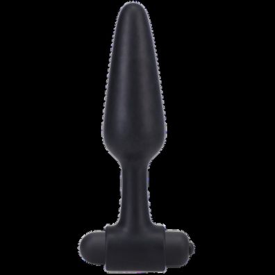 Doc Johnson - Vibrating Butt Plug - 5 / 12 cm - Black