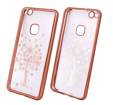 Silikon Motiv Hülle Rose Bumper Cover Case Tasche Handyhülle Samsung Huawei iPhone