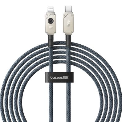 USB-C-Kabel – Lightning Baseus Unbreakable 20 W 480 Mbit/s 2 m – Weiß