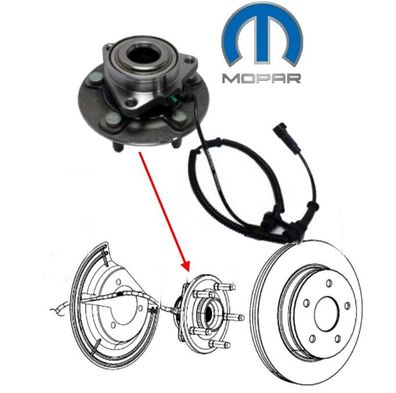 Vorne Radnabe Ram 1500 Bj:12-24 Gen.4 ( mit ABS & 5-Loch ) Mopar