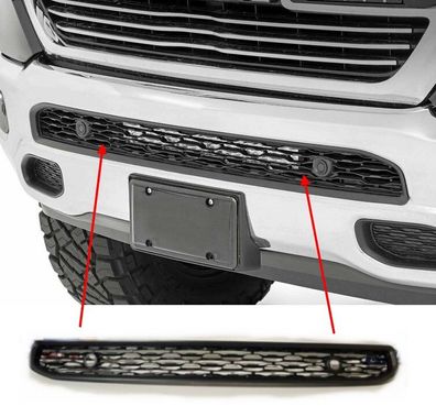 Front Stoßstangen Gitter (für LED Light Bar) (mit Frontsensorenaussparung)