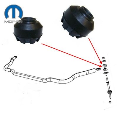Koppelstangenbuchsen vorn RAM 1500 Bj:94-24 (Gen.2 & Gen.3 & Gen.4) (PAAR)