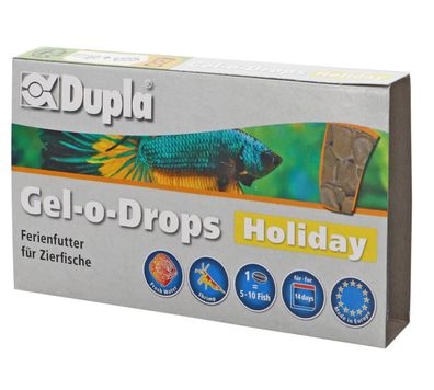 Dupla Ferienfischfutter Gel-o-Drops Holiday - 6x 5 g