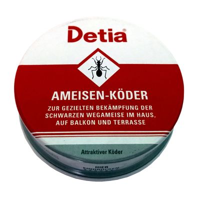 DETIA - Ameisen-Köder, Einzeldose, 5 Stück