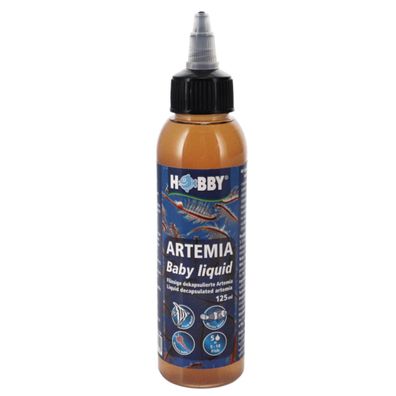 Hobby Artemia Baby liquid 125 ml - Flüssiges Powerfutter für Fische