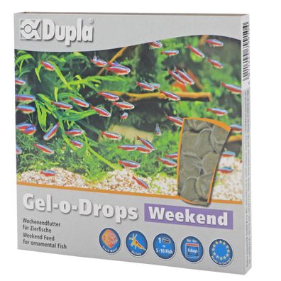 Dupla Zierfischfutter Gel-o-Drops Weekend - 12x 2 g