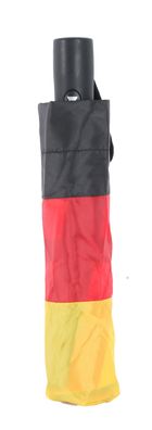 Taschenschirm perfekt für Deutschlandfans ?100 cm Regenschirm Schwarz, Rot, Gelb