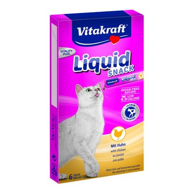 Vitakraft Katzensnack Cat Liquid Snack Huhn - 90g