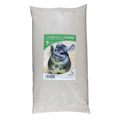 Papillon Chinchilla Badesand - Quarz 0,0 - 0,3 mm - 5 kg