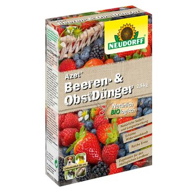 Neudorff Azet Beeren- und ObstDünger - 2,5 kg