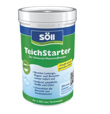 Söll Wasseraufbereiter 0,25 Kg Teichstarter für 2,5 Qbm