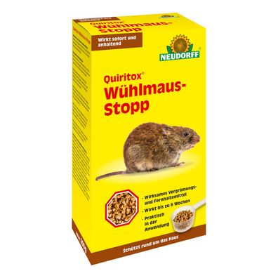 Neudorff Quiritox Wühlmaus-Stopp - 200 g