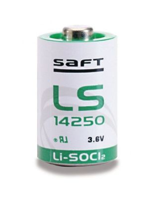 SAFT - LS14250 - 1/2AA - 3,6 Volt 1200mAh Li-SOCl2