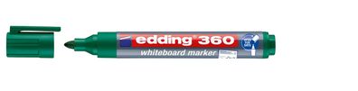 Edding 4-360004 10er Boardmarker - nachfüllbar, 1,5 - 3mm, grün