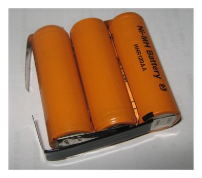 Akkupack für Weinmann Oxytron 3 - 3,6 Volt 1400mAh Ni-MH