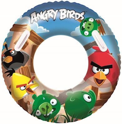 Bestway Schwimmring Angry Birds 91 cm Schwimmhilfe