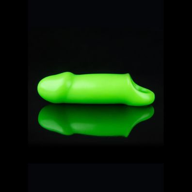 Ouch! by Shots - Smooth Thick Stretchy Penis Sheath - Glow in the Dark