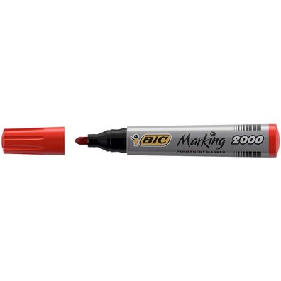 BIC 8209133 Permanent-Marker Marking 2000 ECOlutions® Permanentmarker rot 1,7 mm