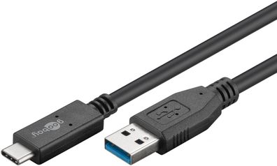 goobay 41073 goobay USB 3.1 Gen 2 A/USB C Kabel 0,5 m