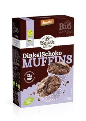 Bauck Mühle Dinkel Muffins Schoko Demeter 300g