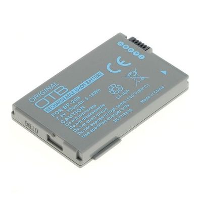 OTB - Ersatzakku kompatibel zu Canon BP-208 - 7,4 Volt 700mAh Li-Ion