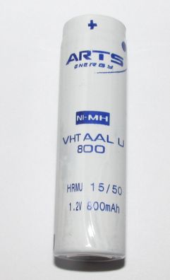 Saft - VHT AAL U 800 / HRMU 15/51 - Mignon AA - 1,2 Volt 800mAh Ni-MH - Hochtempe